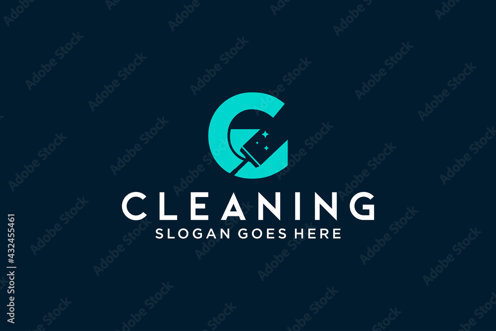 Letter G for cleaning clean service Maintenance for car detailing, homes logo icon vector template. Letter G for cleaning clean service Maintenance for car detailing, homes logo icon vector template.