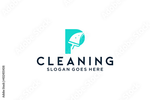 Letter P for cleaning clean service Maintenance for car detailing, homes logo icon vector template. Free Download Letter P for cleaning clean service Maintenance for car detailing, homes logo icon vector template. - GFXLoad