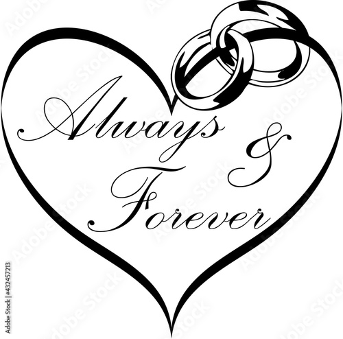 Always and forever graphic