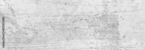 White background texture grunge. Old vintage gray colors of peeling paint and textured rusted background. Antique white barn wood texture.