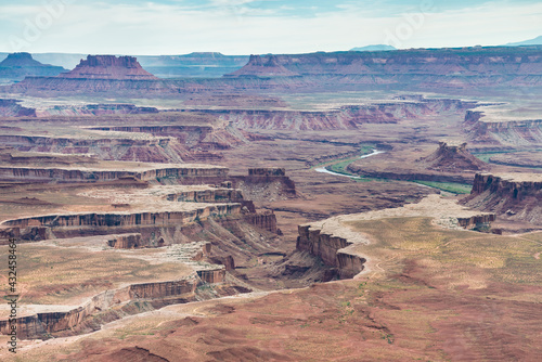 A panoramic view in Canyonlands National Park in Utah. © naughtynut