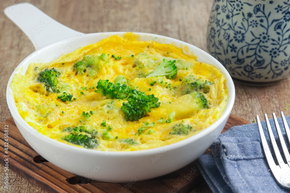 Keto Broccoli and Cheddar Frittata Keto Broccoli and Cheddar Frittata