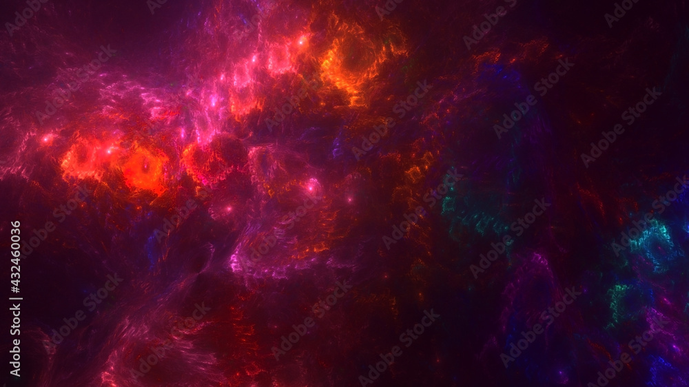 3D rendering abstract circle light background 3D rendering abstract circle light background