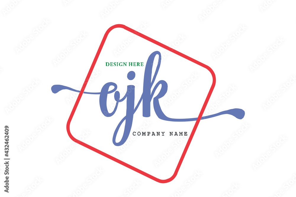 OJK lettering logo is simple, easy to understand and authoritative OJK lettering logo is simple, easy to understand and authoritative