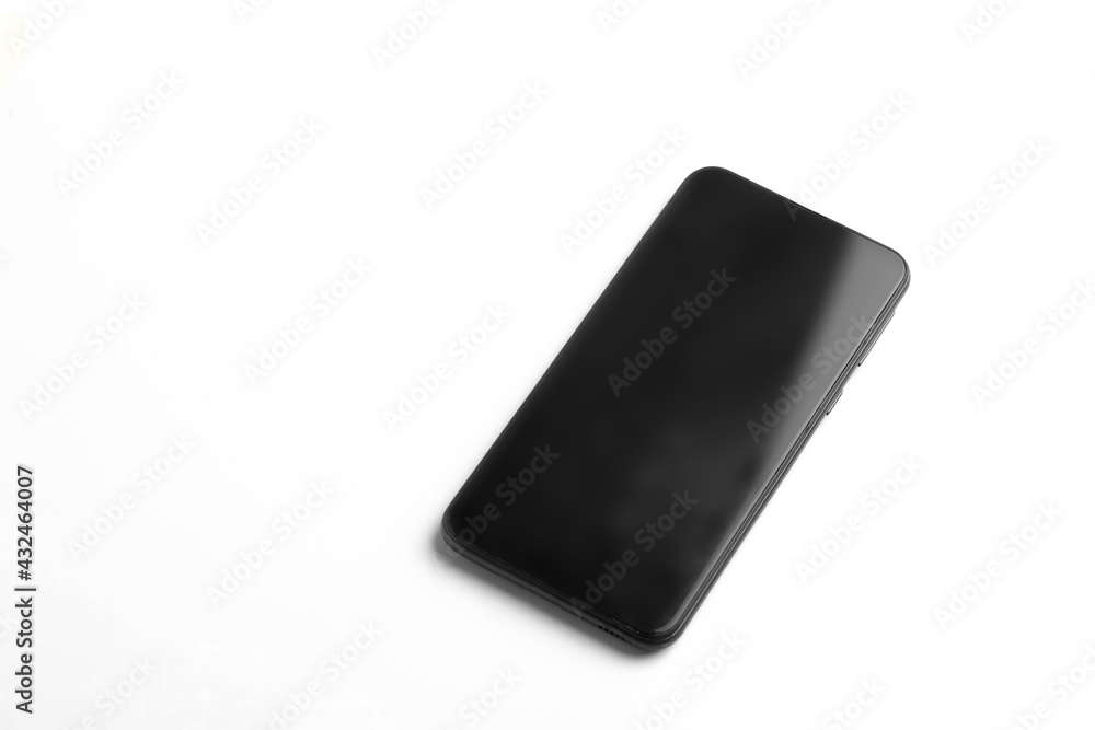Technology concept : Smartphone on white background Technology concept : Smartphone on white background