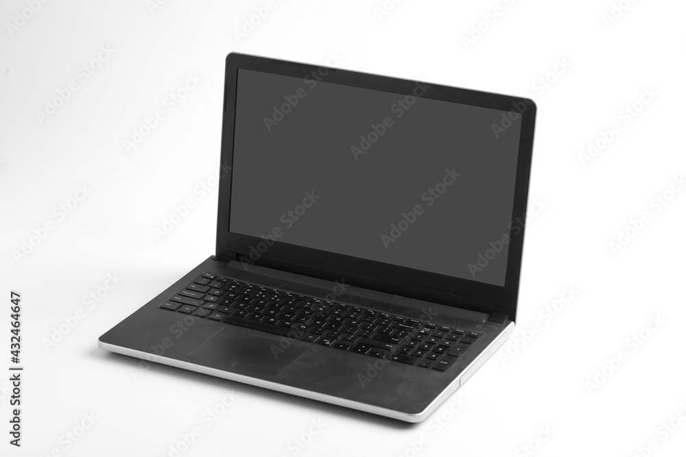 work from home concept. smartphone, diary and earphone on white background work from home concept. smartphone, diary and earphone on white background