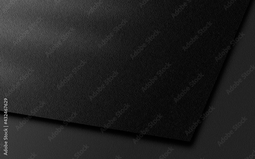 Black Paper For A Gold Foil Logo Mockup Black Paper For A Gold Foil Logo Mockup