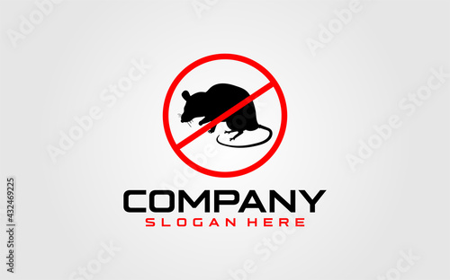 pest control icon and logo for Community, Industrial, Foundation, Security, Tech, Services Company. vector illustration