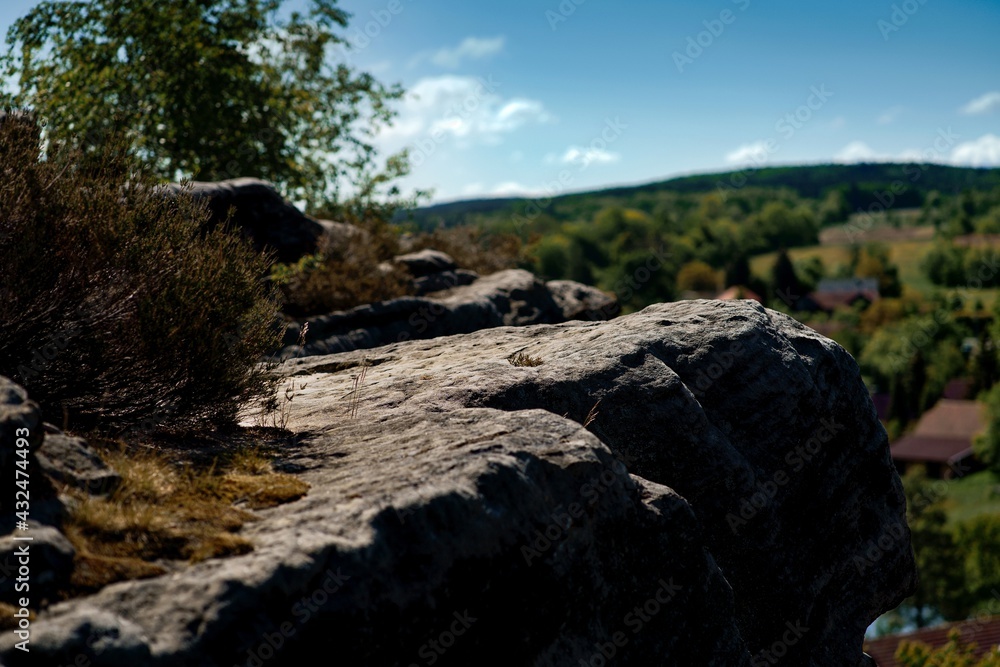 Sandstone cliffs Sandstone cliffs