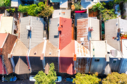 Photography D Sydney surry hills top down low
