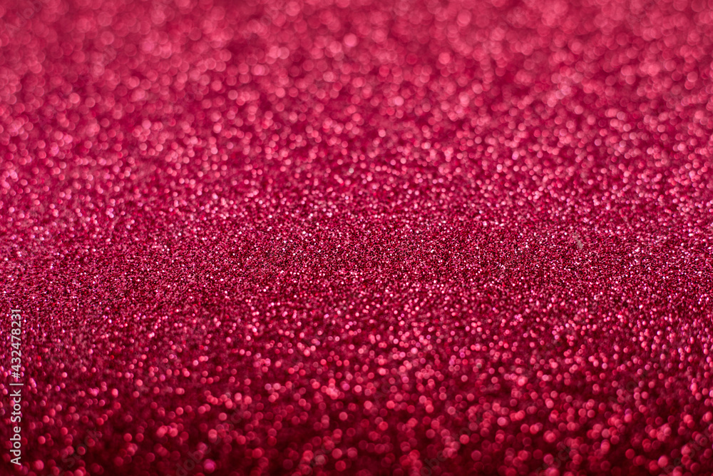 red glitter glitter, close-up. Can be used as a background red glitter glitter, close-up. Can be used as a background