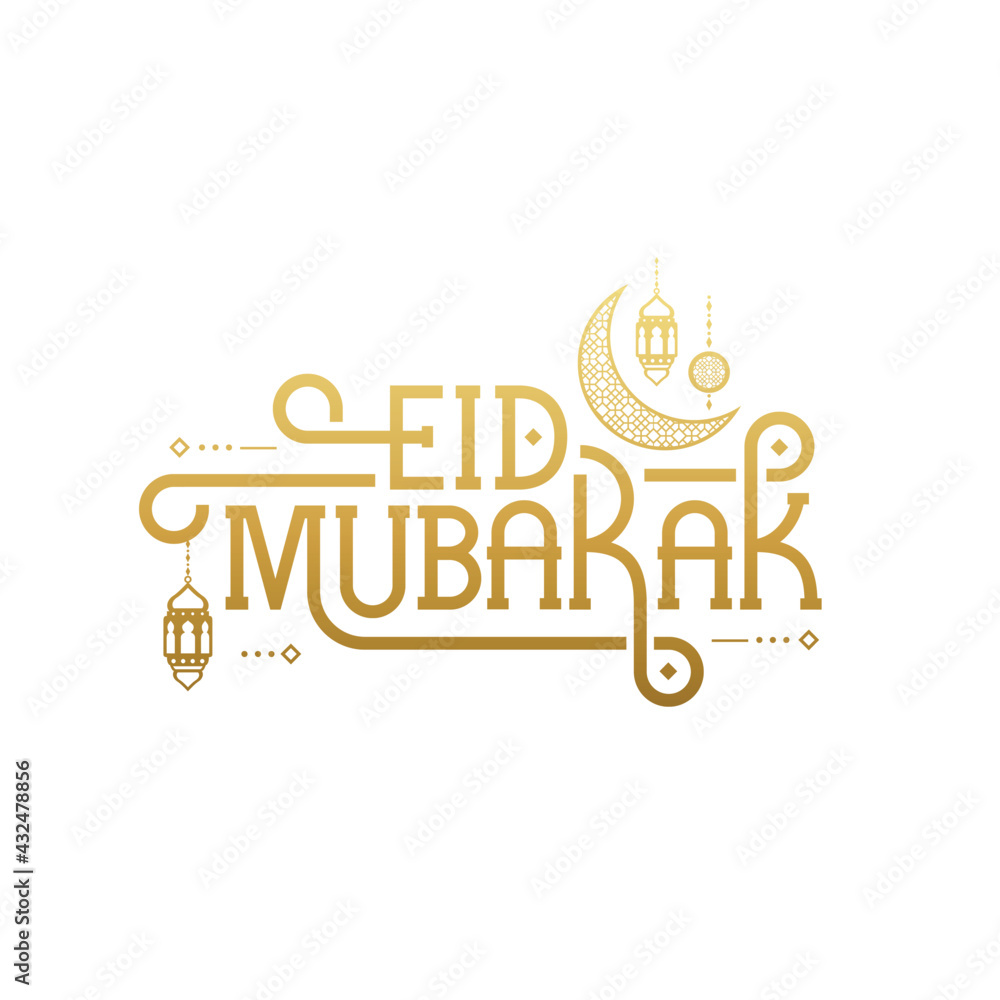 Selamat hari raya idul fitri means happy eid al fitr vector