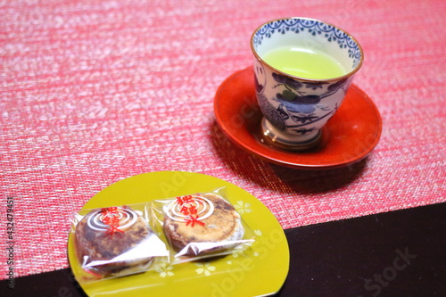 和菓子とお茶