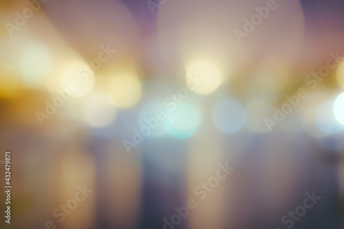 abstract pastel tender background with night lights