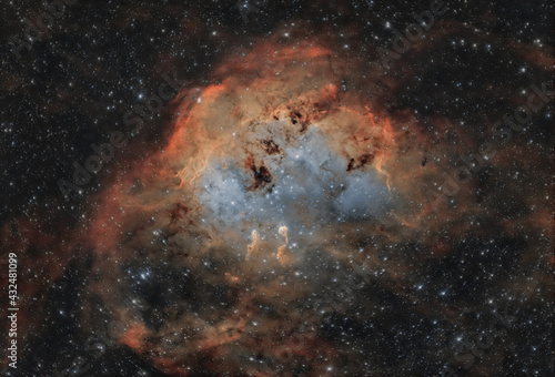 Nebulosa Girino IC 410 © BlkAng3L