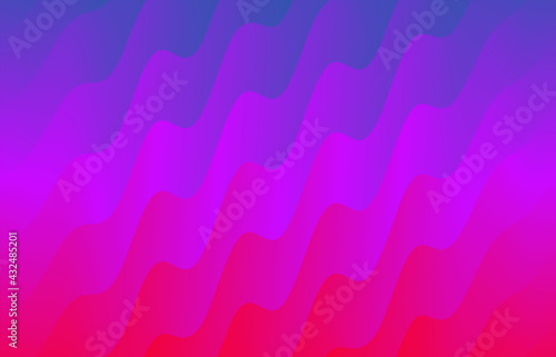 Abstract colored wave backg...
