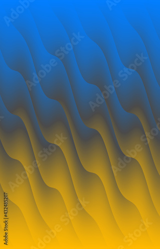 Abstract colored wave backg...