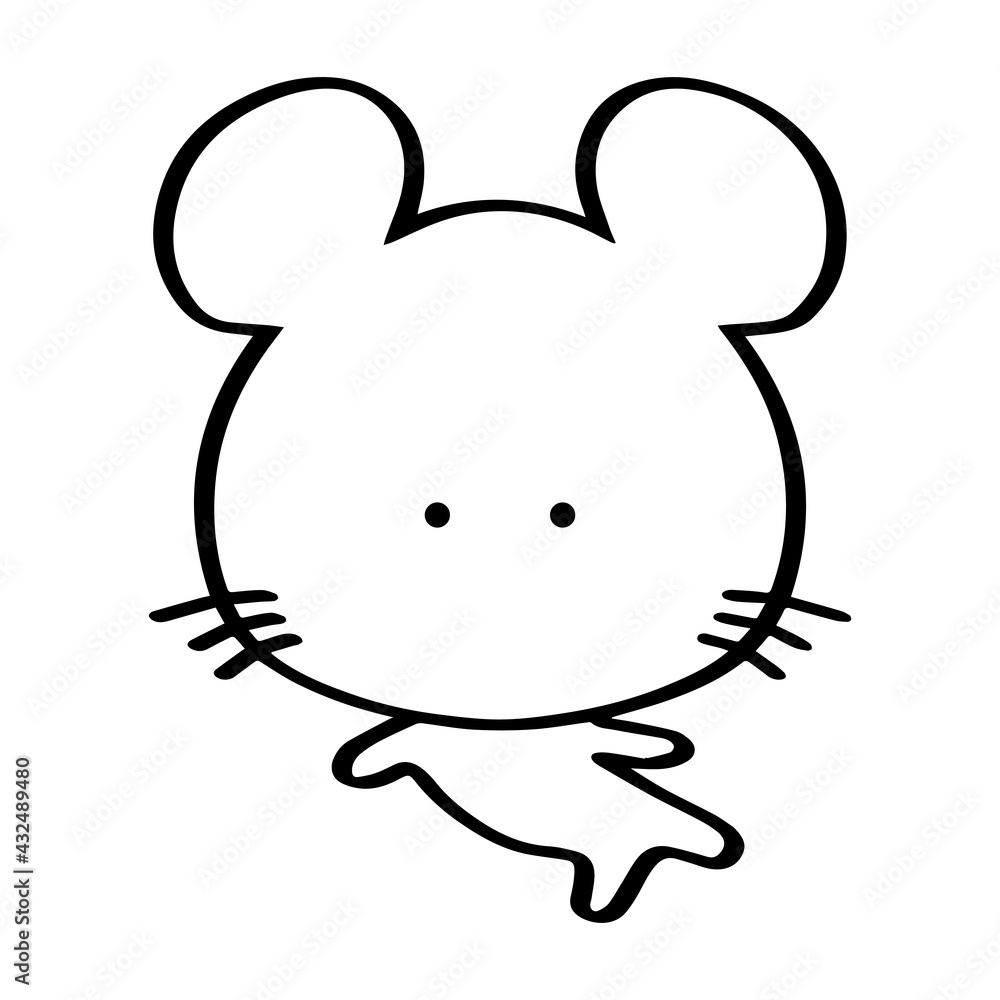 身体の柔らかい ネズミ02 身体の柔らかい ネズミ02