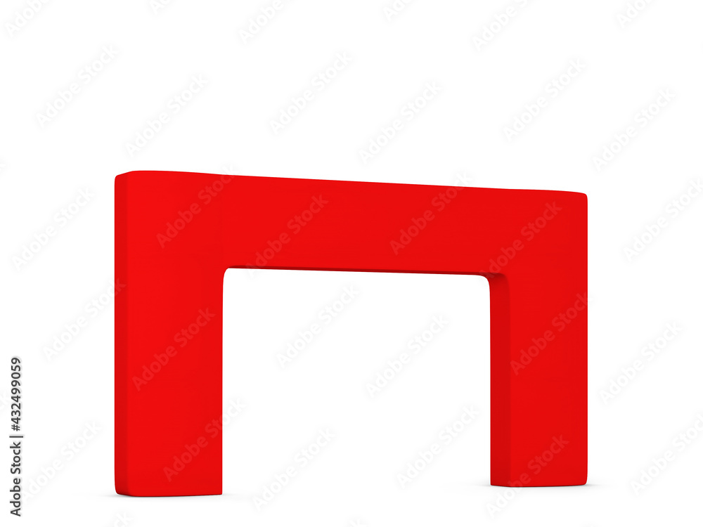 Blank event arch mockup Blank event arch mockup