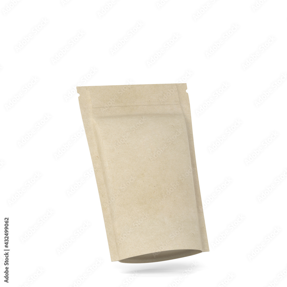Blank zipper package mockup Blank zipper package mockup