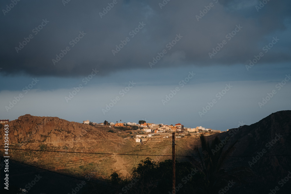 Fototapeta premium Beautiful View on Tenerife Island, Spanish tourism place in Europe