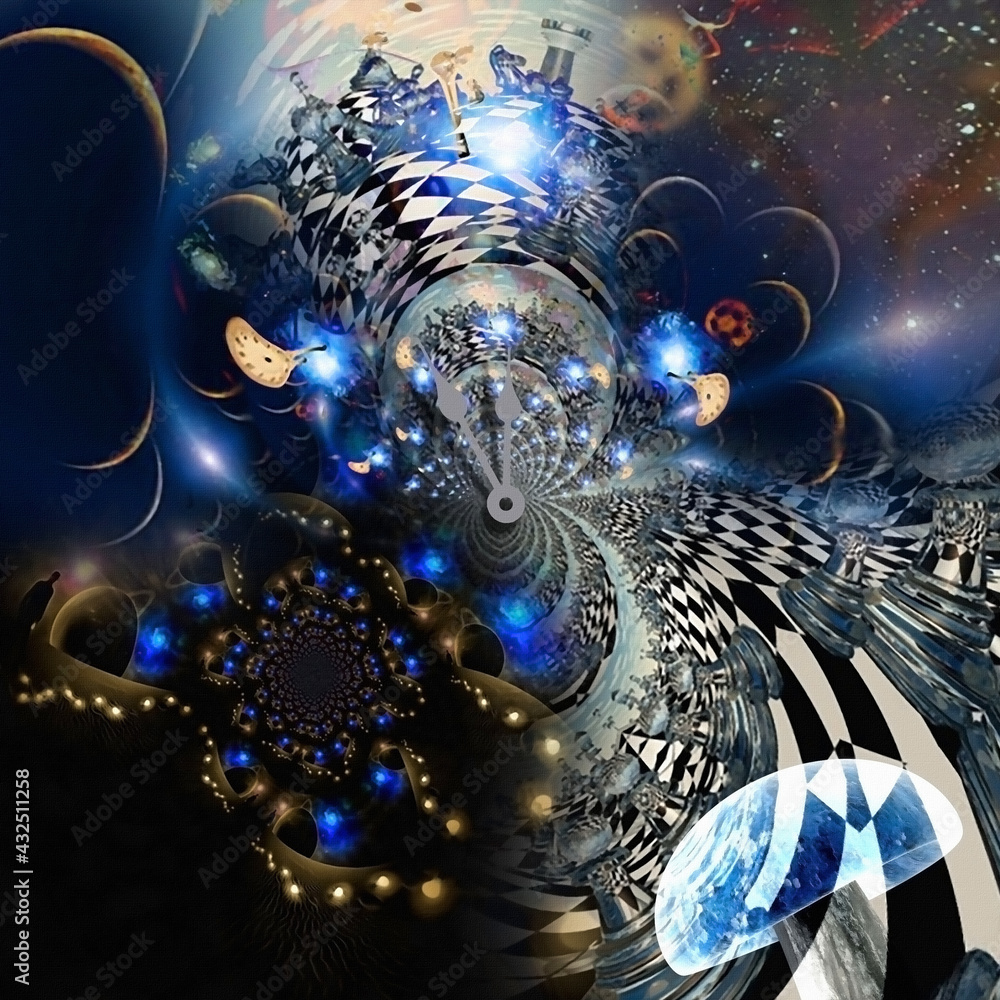 Surreal Dream. 3D Rendering Surreal Dream. 3D Rendering