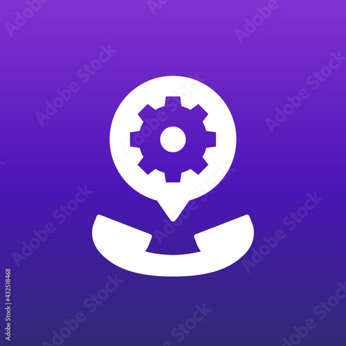 call settings icon for apps and web