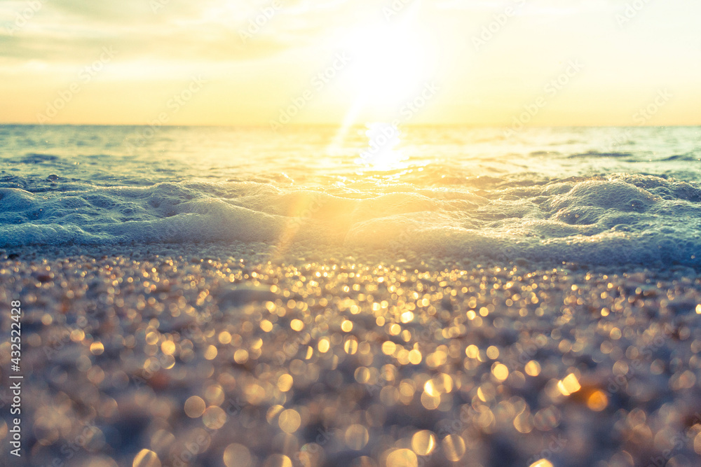 Obraz premium sunset on the beach