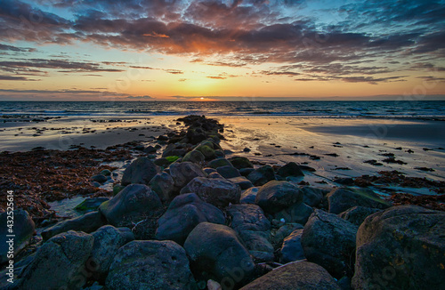 Sunset Drains Bay beach, N.Ireland © Victor