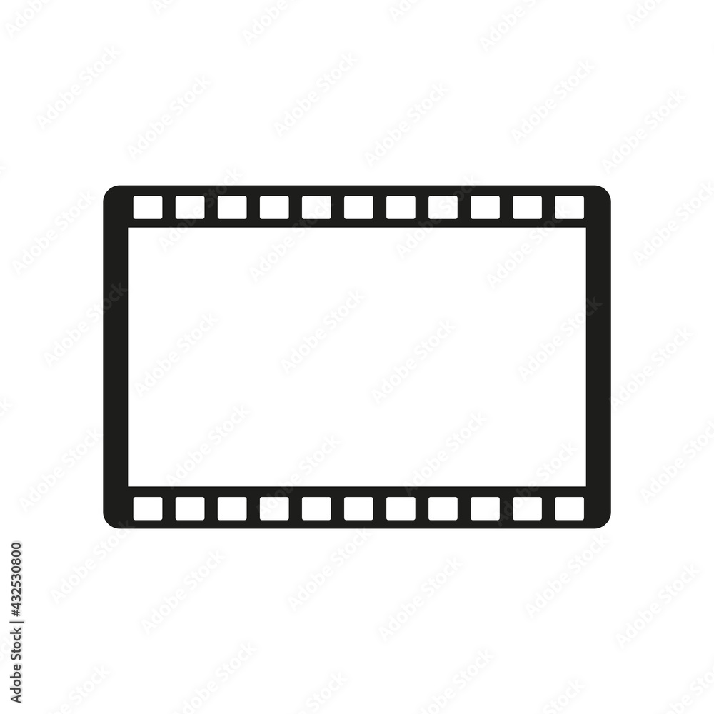 Cinema icon isolated. Symbol, logo illustration for mobile concept.
