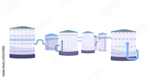 Oil Tanks Chain Composition