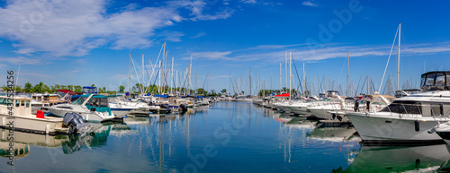 Mississauga Lakefront Promenade Park Marina, Ontario, Canada. © Gilberto Mesquita