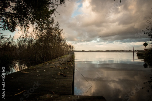 Der Bootssteg ins Zwischenahn Meer photo