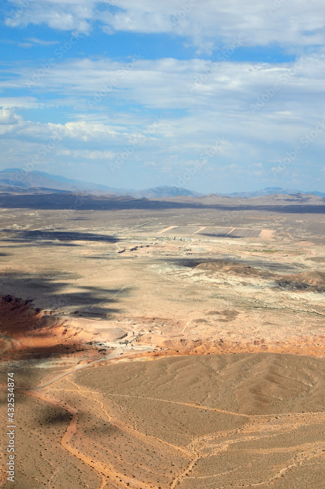 Nevada Desert Aerial View Nevada Desert Aerial View