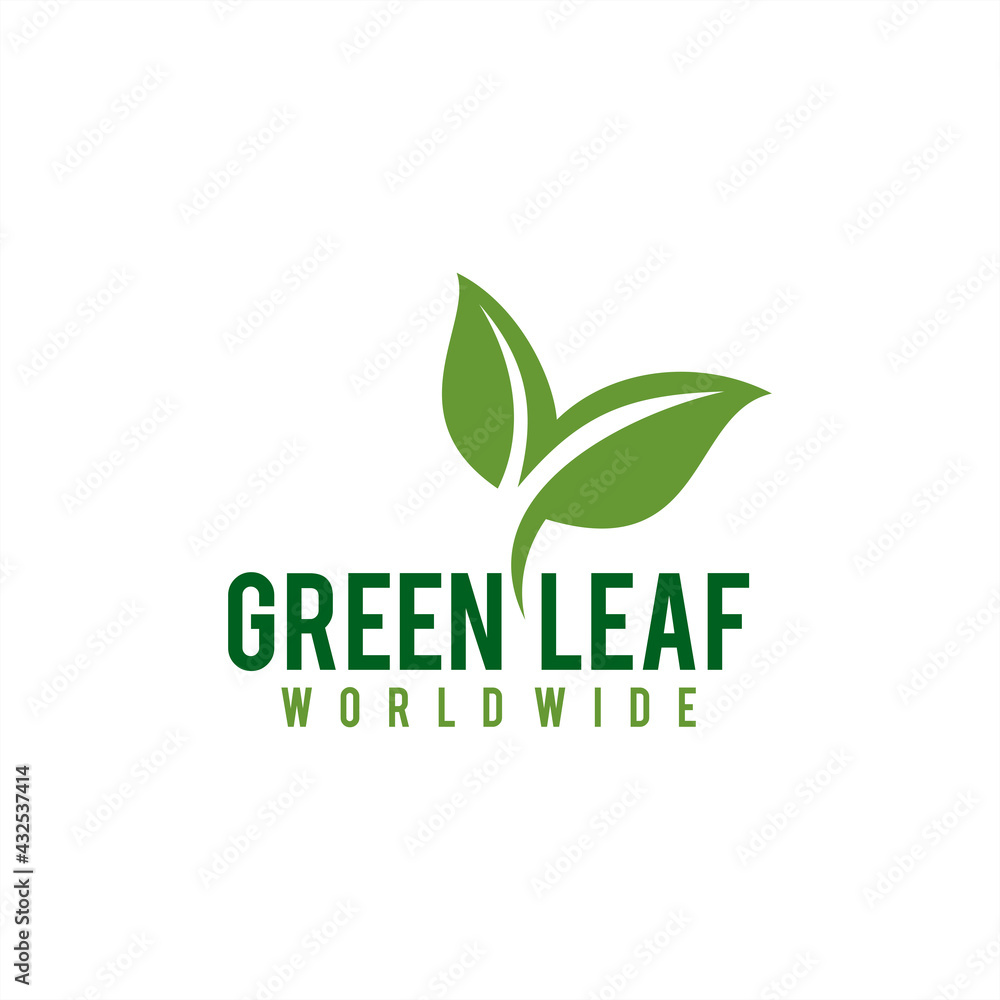 Natural Green leaf ecology nature element vector Natural Green leaf ecology nature element vector