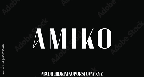 the luxury and elegant font glamour style	
