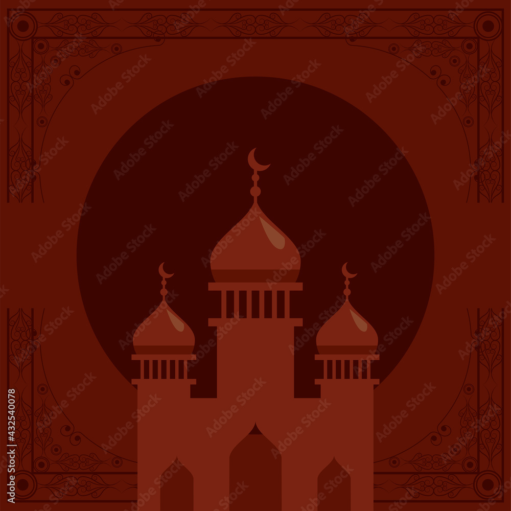 mosque temple poster