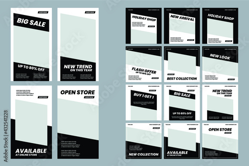 Social Media Template Posts for your business, Instagram template