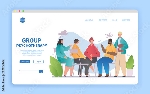 Group psychotherapy, people counseling