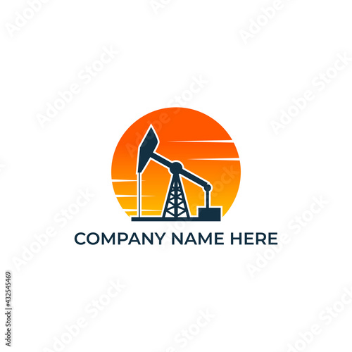 Oil Drilling Rigs logo design