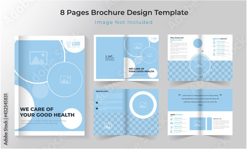 professional medical brochure template