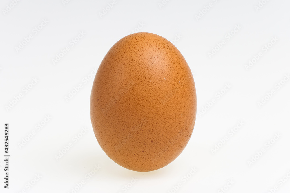 Organic fresh uncooked chicken egg isolated in white background for cooking food. Organic fresh uncooked chicken egg isolated in white background for cooking food.
