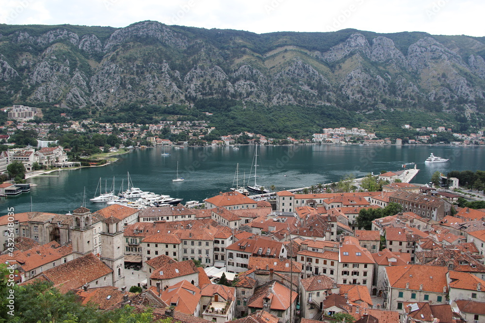 city old town Kotor in Montenegro