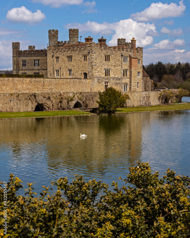 Leeds Castle in Kent, UK