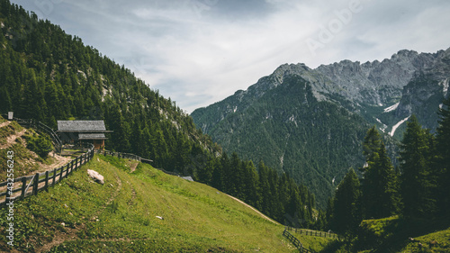 The amazing view of the Dolomiti mountains from Longkofel - next to Dobiacco lake