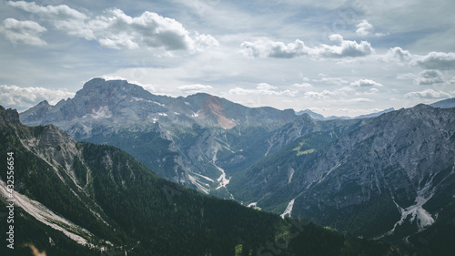 The amazing view of the Dolomiti mountains from Longkofel - next to Dobiacco lake