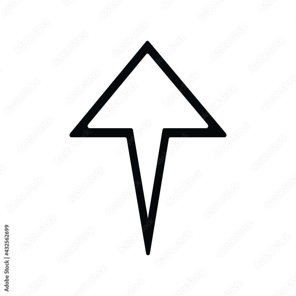 Arrow icon design vector graphics Arrow icon design vector graphics