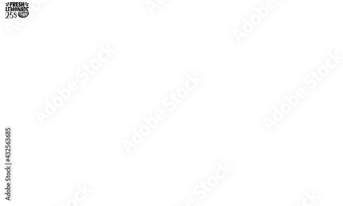 fresh lemonade 25$ - Lemonade t shirts design, Hand drawn lettering phrase, Calligraphy t shirt design, Isolated on white background, svg Files for Cutting Cricut and Silhouette, EPS 10