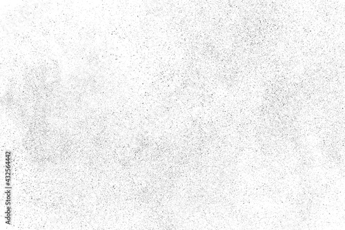 Obraz na płótnie Distressed black texture. Dark grainy texture on white background. Dust overlay textured. Grain noise particles. Rusted white effect. Grunge design elements. Vector illustration, EPS 10 w salonie