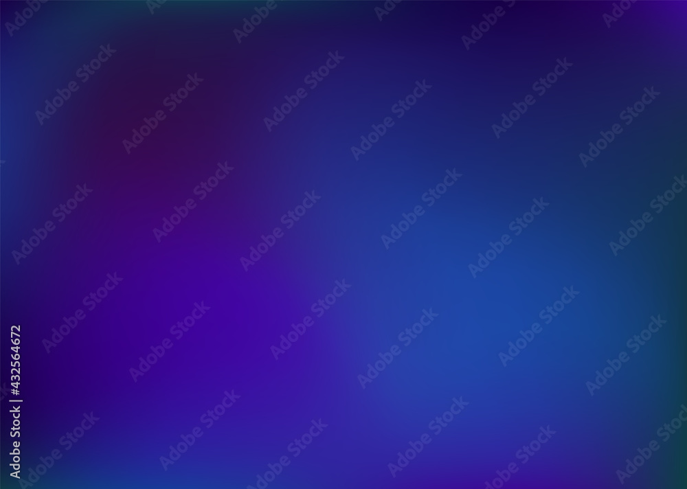 Obraz premium Gradient, dark blue tones. Shades of blue, blue, green colors. Space, galaxies. Night sky. Universe Vector,